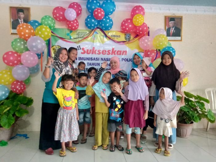 Pekan Imunisasi Nasional Polio Tahun 2024 di Desa Bumirejo Kecamatan Puring Kabupaten Kebumen 01